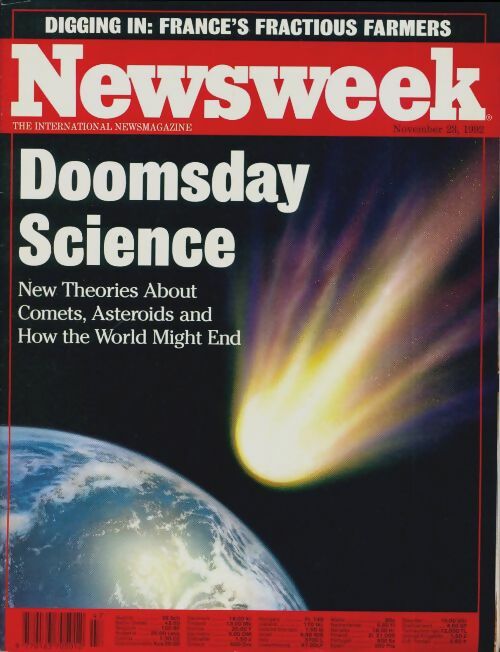 Newsweek n°47-1992 : Doomsday science - Collectif - Livre