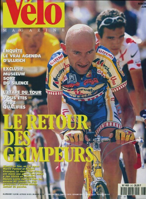 Vélo magazine n°343 : Le retour des grimpeurs - Collectif - Livre