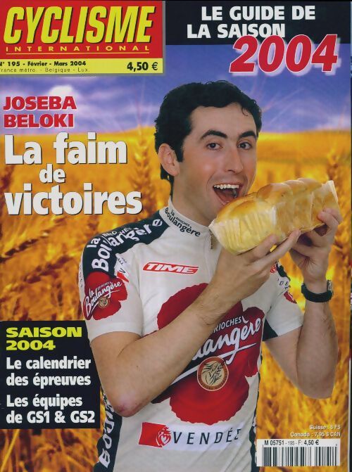 Cyclisme international n°195 : La faim des victoires - Collectif - Livre