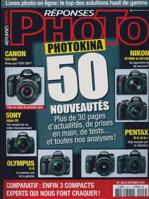 Réponses photo n°223 : 50 nouveautés - Collectif - Livre