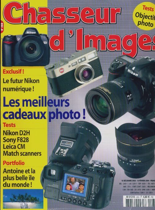 Chasseur d'images n°260 : Les meilleurs cadeaux photo ! - Collectif - Livre