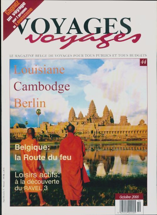 Voyages voyages n°44 : Louisiane / Cambodge / Berlin - Collectif - Livre
