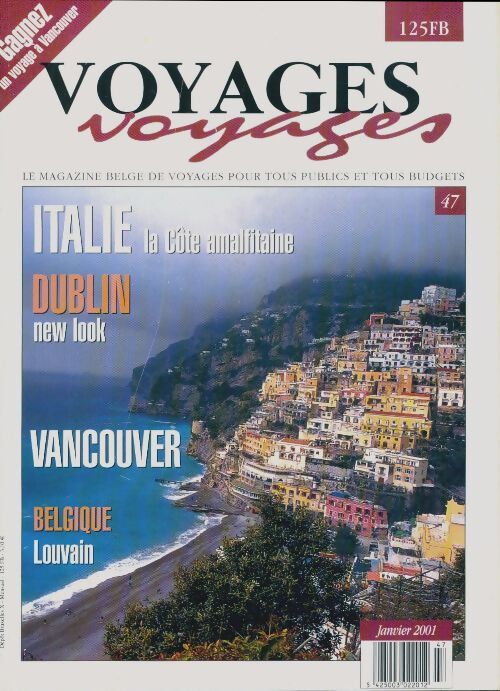 Voyages voyages n°47 : Italie / Dublin / Vancouver - Collectif - Livre