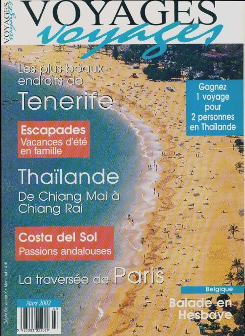 Voyages voyages n°60 : Tenerife / Thaïlande / La traversée de Paris - Collectif - Livre
