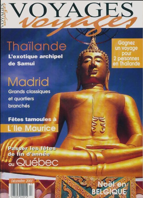 Voyages voyages n°57 : Thaïlande / Madrid / L'Ile Maurice - Collectif - Livre