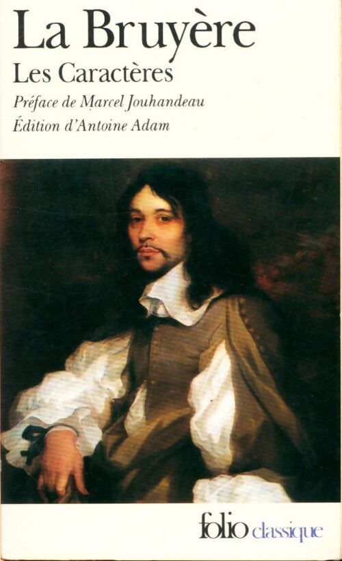 Les caractères - Jean De la Bruyère - Livre