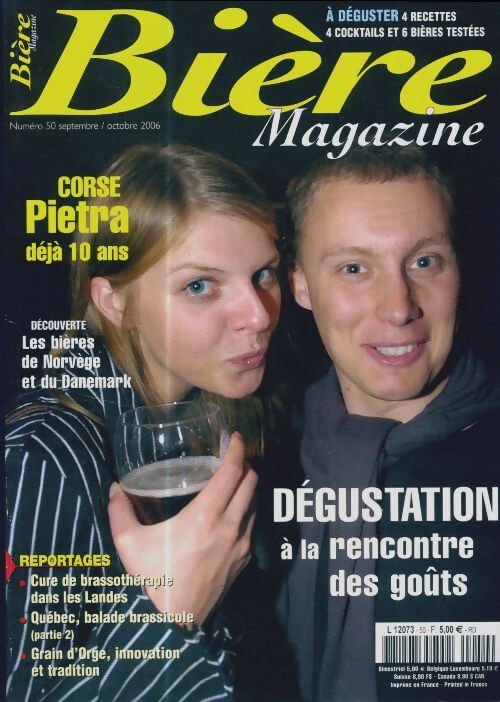 Bière magazine n°50 : Corse Pietra déjà 10 ans - Collectif - Livre