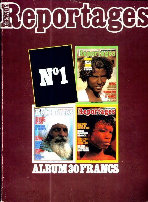 Album grands reportages n°1 : N°23 à 25 - Collectif - Livre