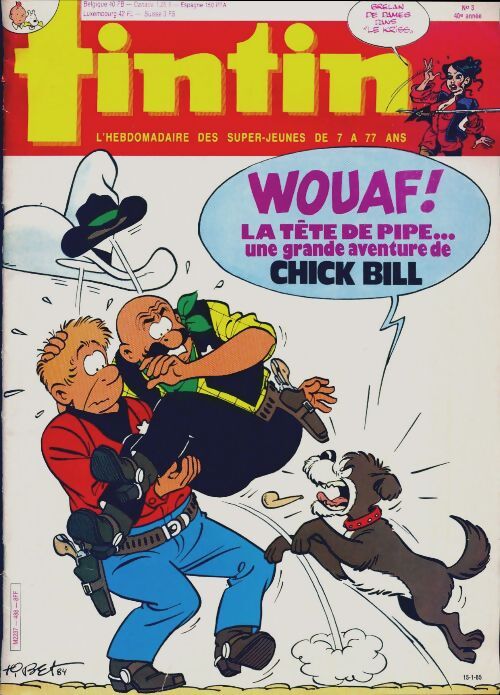 Tintin (nouvelle série) n°488 : Wouaf ! - Collectif - Livre