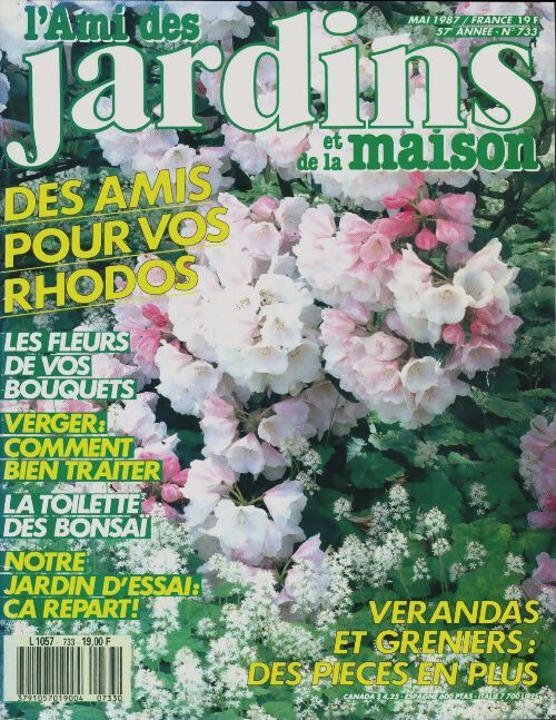 L'ami des jardins et de la maison n°733 : Des amis pour vos rhodos - Collectif - Livre