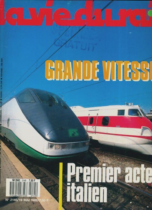 La vie du rail n°2145 : Grande vitesse - Collectif - Livre