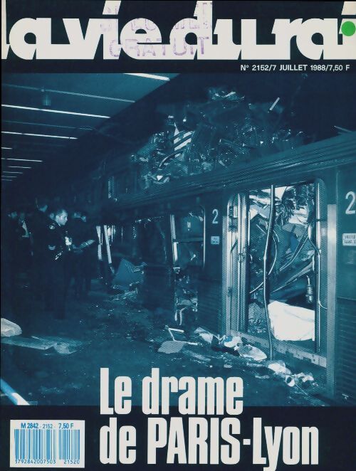 La vie du rail n°2152 : Le drame de Paris-Lyon - Collectif - Livre
