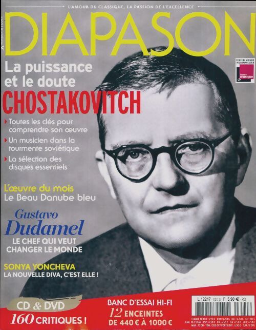Diapason n°620 : Chostalovitch - Collectif - Livre