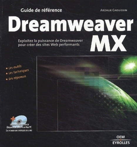 Dreamweaver MX - Arzhur Caouissin - Livre