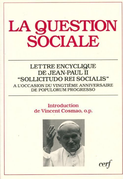 La question sociale - Jean-Paul II - Livre