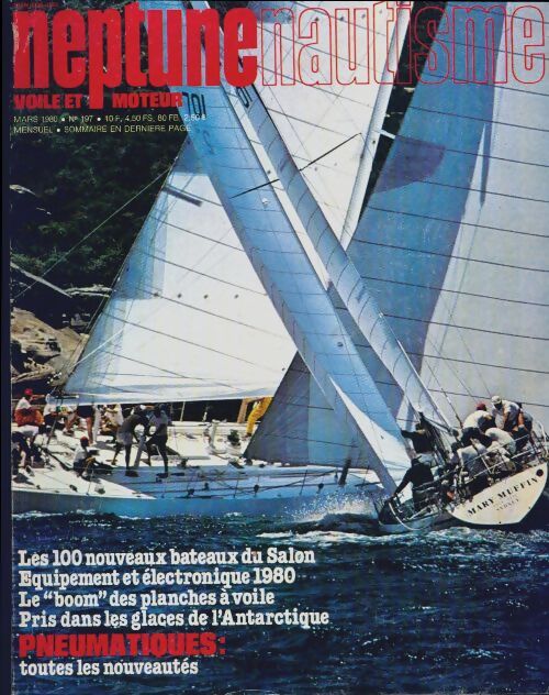 Neptune nautisme n°197 : Pneumatiques - Collectif - Livre