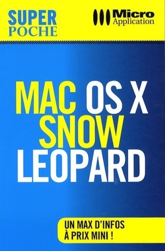 Mac OS X Snow léopard - Erwan Barret - Livre