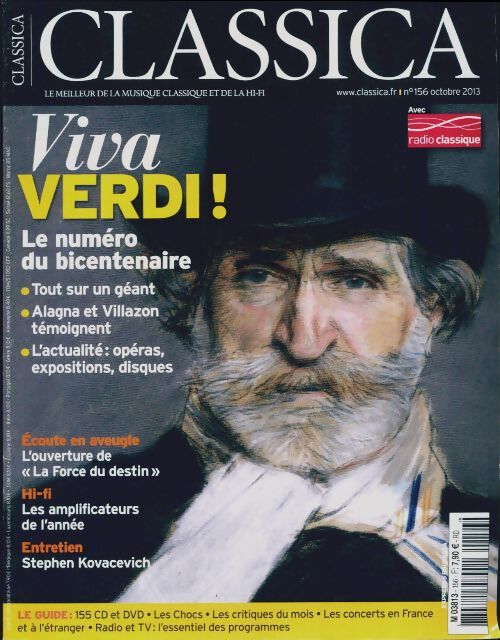 Classica n°156 : Viva Verdi ! - Collectif - Livre