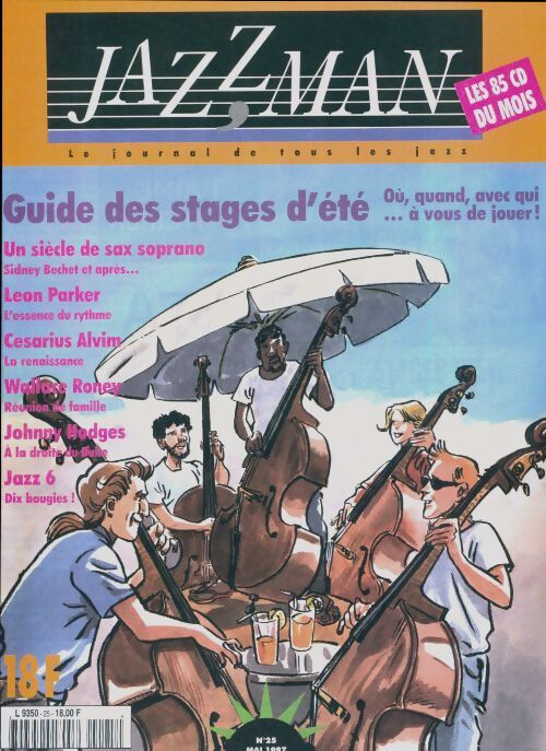 Jazzman n°25 : Guide des stages d'été - Collectif - Livre