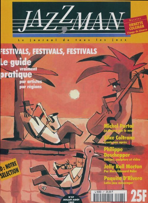 Jazzman n°27 : Festivals, festivals, festivals - Collectif - Livre