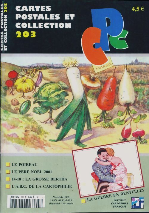 Cartes postales et collection n°203 - Collectif - Livre