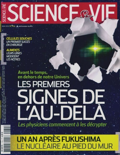 Science & vie n°1134 : Les premiers signes de l'au-delà - Collectif - Livre