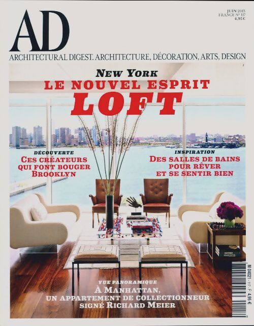 AD Architectural Digest n°117 : Le nouvel esprit loft - Collectif - Livre