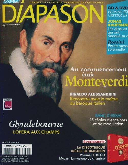 Diapason n°625 : Au commencement était Monteverdi - Collectif - Livre