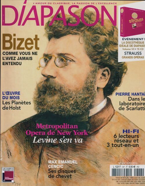 Diapason n°647 : Bizet comme vous ne l'avez jamais entendu - Collectif - Livre