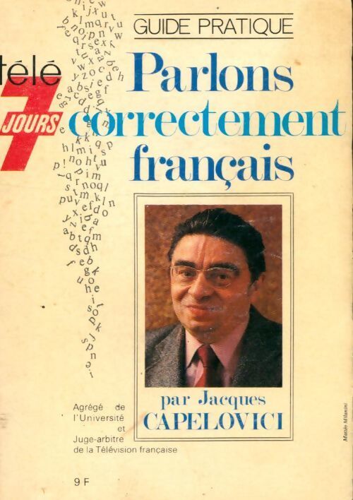 Parlons correctement français - Jacques Capelovici - Livre
