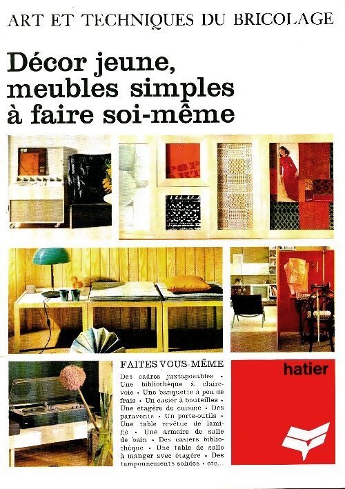 Décor jeune meubles simples à faire soi-même - Collectif - Livre
