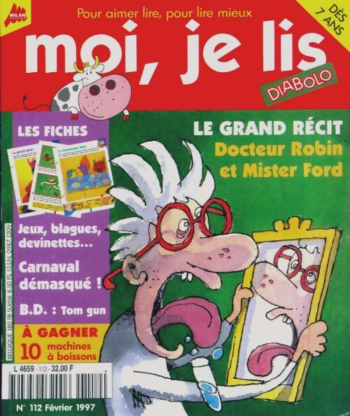 Moi je lis n°112 : Docteur Robin et Mister Ford - Collectif - Livre