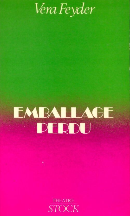 Emballage perdu - Vera Feyder - Livre