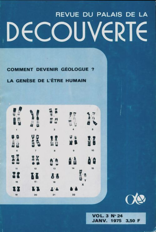 Revue du palais de la découverte vol 3 n°24 - Collectif - Livre