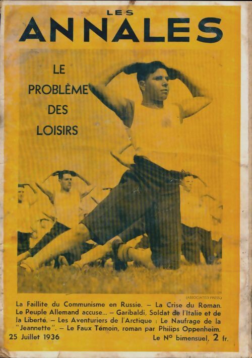 Les annales n°2559 : Le problème des loisirs - Collectif - Livre