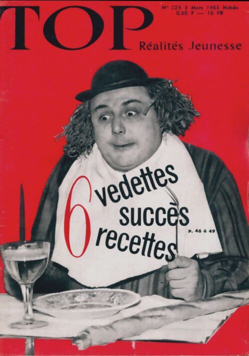 Top réalités jeunesse n°224 : 6 vedettes - Collectif - Livre