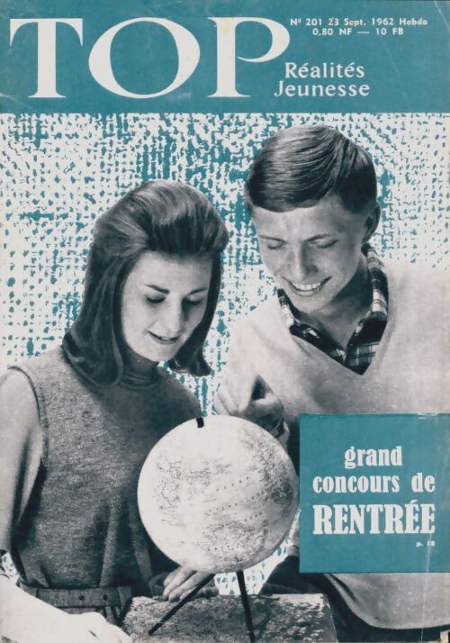 Top réalités jeunesse n°201 : Grand concours de rentrée - Collectif - Livre