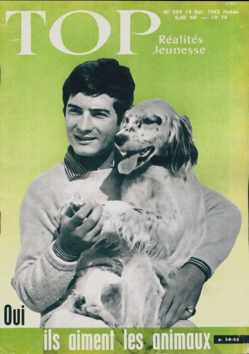 Top réalités jeunesse n°204 : Oui, ils aiment les animaux - Collectif - Livre