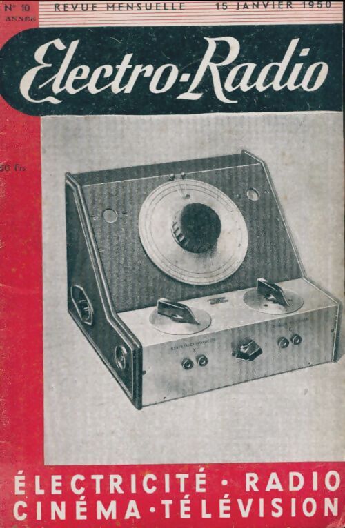 Electro-radio n°10 - Collectif - Livre