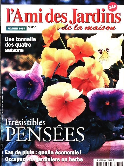 L'ami des jardins et de la maison n°835 : Irrésistibles pensées - Collectif - Livre