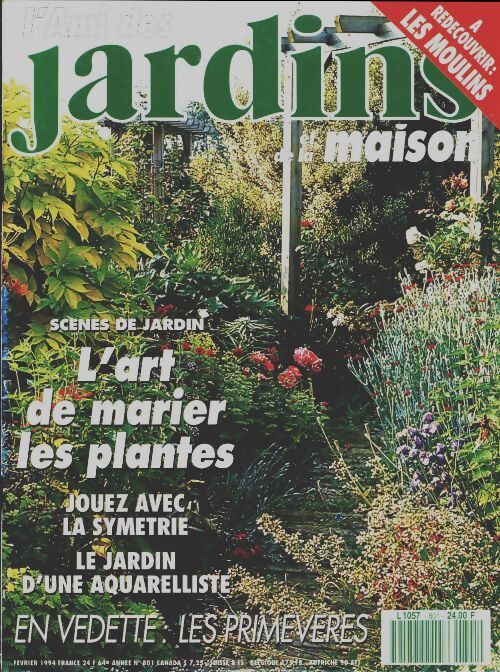 L'ami des jardins et de la maison n°801 : L'art de marier les plantes - Collectif - Livre