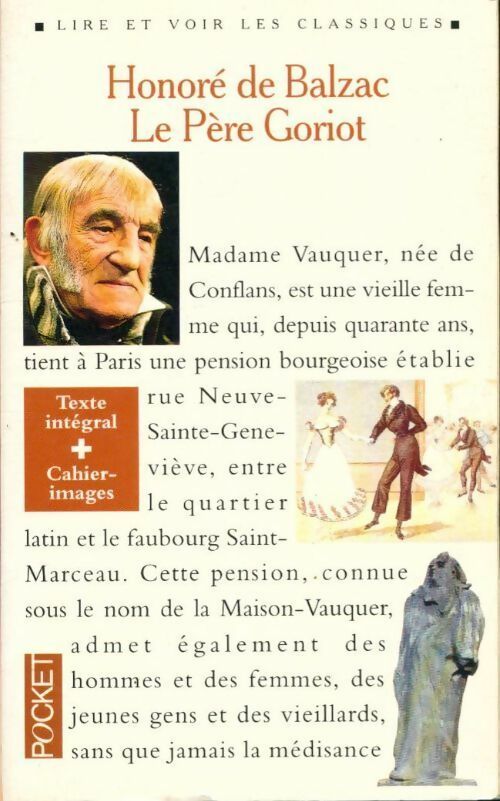 Le père Goriot - Honoré De Balzac - Livre