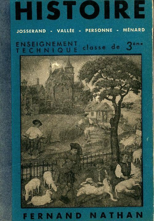 Histoire - enseignement technique 3e - Collectif - Livre