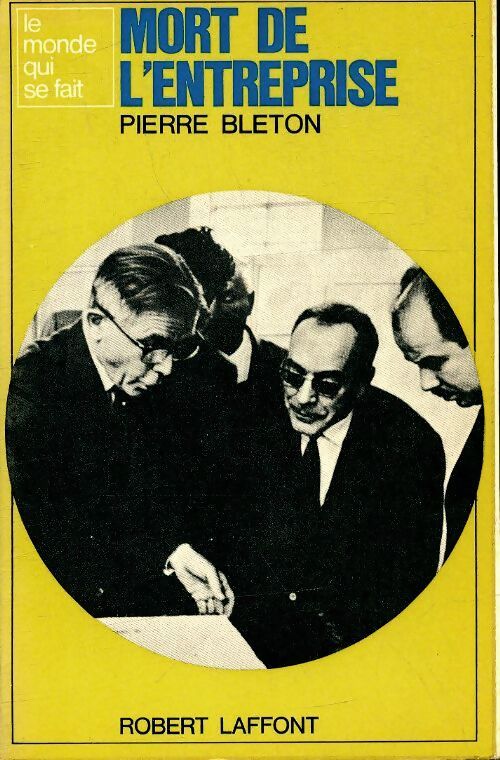 Mort de l'entreprise - Pierre Bleton - Livre
