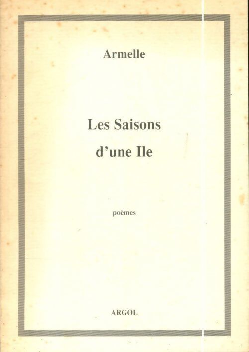 Les saisons d'une île - Armelle - Livre
