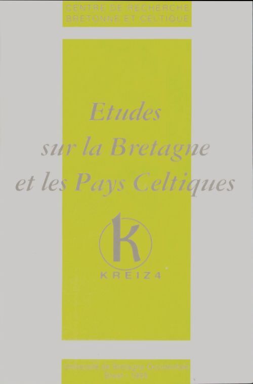 Etudes sur la Bretagne et les pays celtiques - Collectif - Livre
