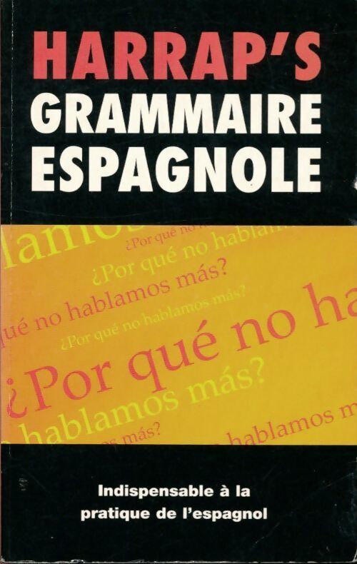 Grammaire espagnole - Inconnu - Livre