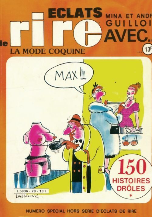 Éclats de rire avec...La mode coquine - Collectif - Livre