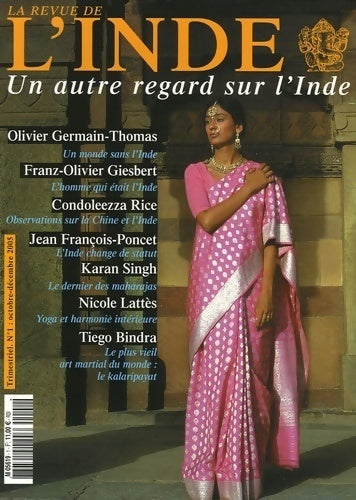 La revue de l'Inde n°1 - Collectif - Livre