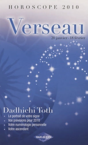 Verseau 2010 - Dadhichi Toth - Livre